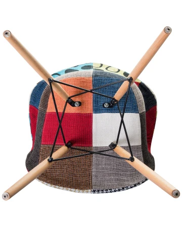 Купить Стул обеденный DOBRIN DAW PATCHWORK, цвет сиденья мозаика по низкой цене