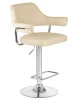 Купить Стул барный DOBRIN CHARLY, кремовый по выгодной цене для кафе, ресторанов и кухни