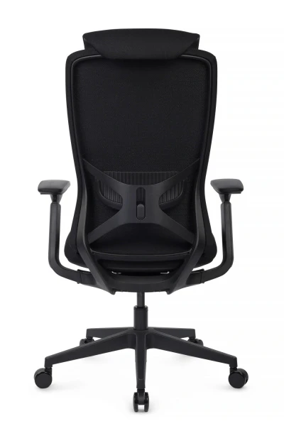 Кресло Gemini EGE-002A Черный пластик/Черный | Купить в КупиКресла.ру