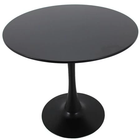 Купить Стол Tulip диам. 90см, черный по низкой цене