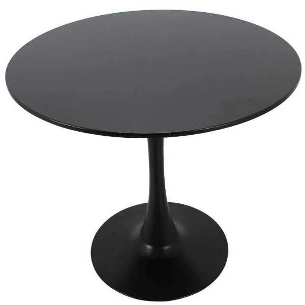 Купить Стол Tulip диам. 90см, черный по низкой цене