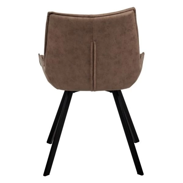 Купить Стул Soft коричневый, искусственная замша по низкой цене
