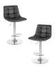 Набор 2 шт Стул барный DOBRIN TAILOR, чёрный