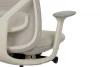 Эргономичные кресла - Кресло Antler EAN-001AW Белый пластик/Светло-бежевый