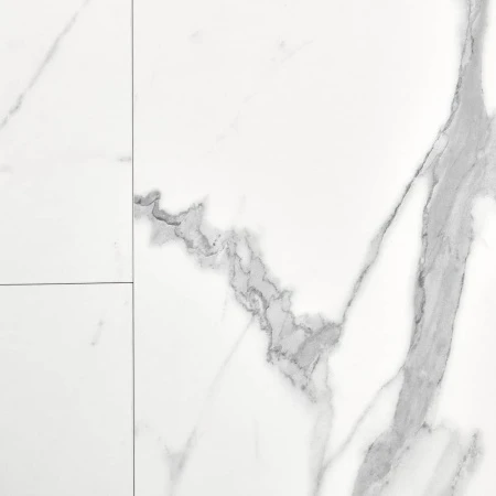 Купить Стол Rudolf круглый раскладной 90-120x90x75см, белый мрамор, белый по низкой цене