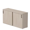 Шкаф-купе низкий Everprof EVO (ЭВО) 1374х385х755 Кашемир/Дуб Соната