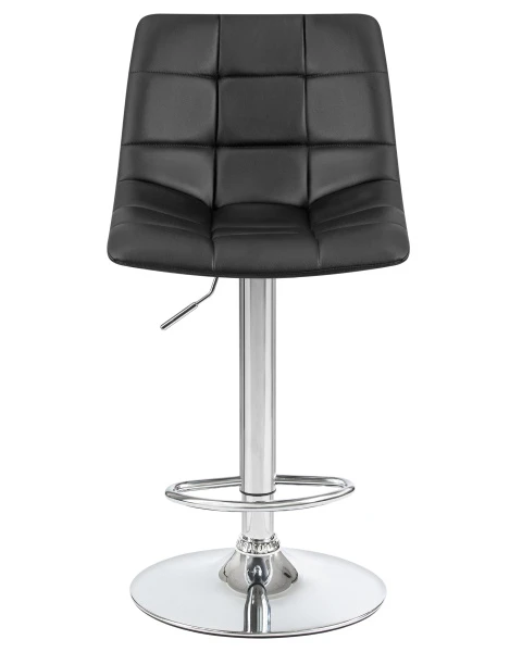 Стул барный DOBRIN TAILOR, чёрный для кафе, ресторанов и кухни