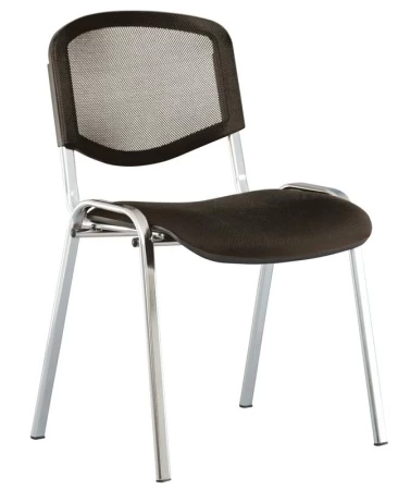 Офисный стул ИЗО НЭТ хром (ISO NET) Nowystyl (C - Ткань CAGLIARI )