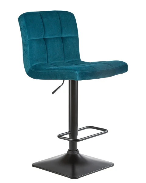 Стул барный DOBRIN DOMINIC, морской волны велюр (MJ9-99) для кафе, ресторанов и кухни