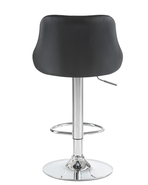 Стул барный DOBRIN LOGAN, чёрный для кафе, ресторанов и кухни