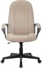 Кресла руководителя - Кресло руководителя Бюрократ T-898 бежевый 38-402 крестов. пластик