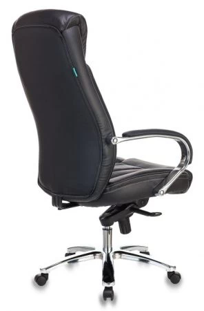 Кресла руководителя - Кресло руководителя Бюрократ T-9922SL черный кожа крестовина металл хром