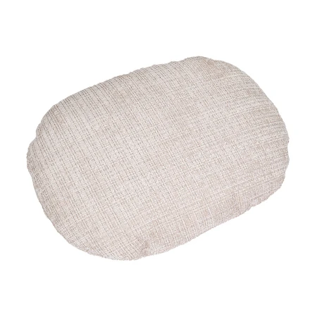 Купить Оттоманка BLISS оранж/серый, экокожа, шенилл по низкой цене