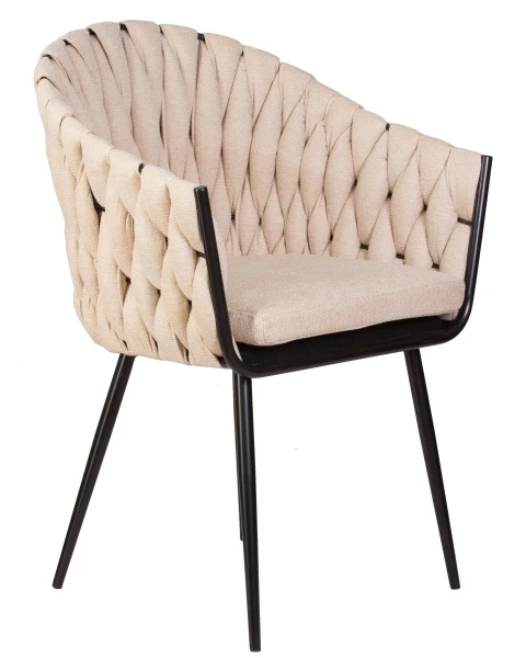Купить Стул обеденный DOBRIN MATILDA, бежевая ткань (LAR 275-1) по низкой цене
