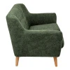 Купить Диван Picasso двухместный зелёный, шенилл по низкой цене