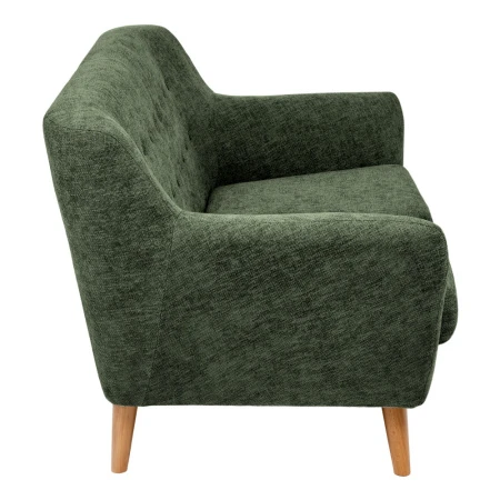 Купить Диван Picasso двухместный зелёный, шенилл по низкой цене