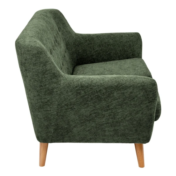 Купить Диван Picasso двухместный зелёный, шенилл по низкой цене