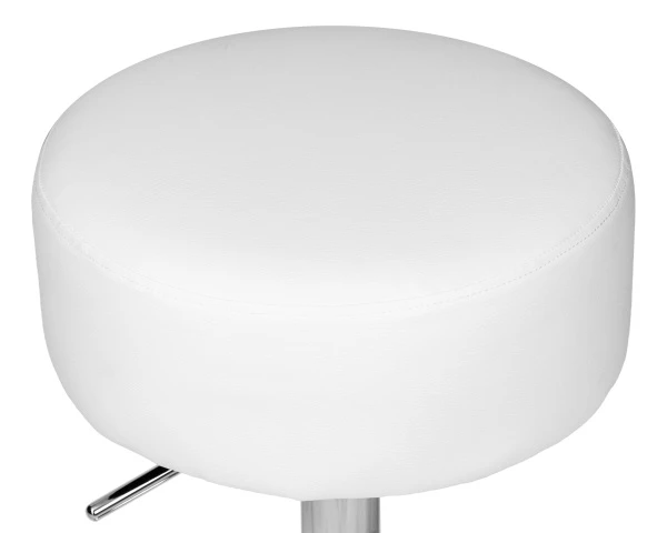 Купить Пуф DOBRIN DANNY, белый PU по низкой цене