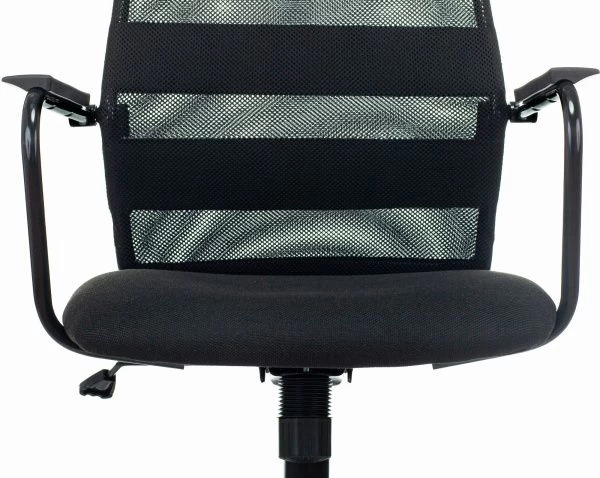 Кресло Бюрократ KB-5M черный TW-01 3C11 сетка/ткань с подголов. крестов. металл черный | Купить в КупиКресла.ру