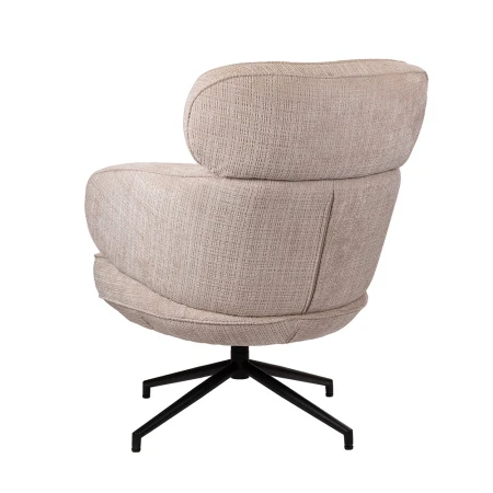 Купить Кресло KING кремовый, шенилл по низкой цене