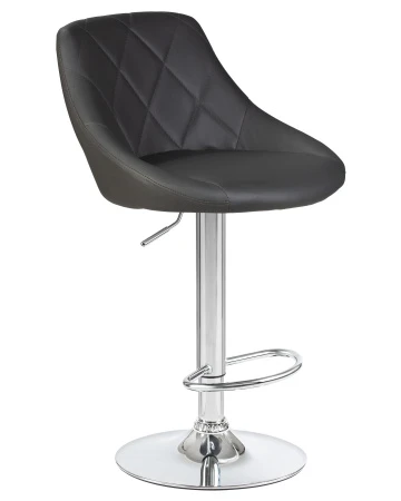 Купить Стул барный DOBRIN LOGAN, серый по выгодной цене для кафе, ресторанов и кухни