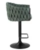 Купить Стул барный DOBRIN LEON, зеленая ткань (LAR 275-23) по выгодной цене для кафе, ресторанов и кухни