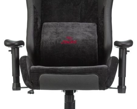 Кресло игровое Zombie EPIC PRO Edition черный текстиль/эко.кожа с подголов. крестов. металл