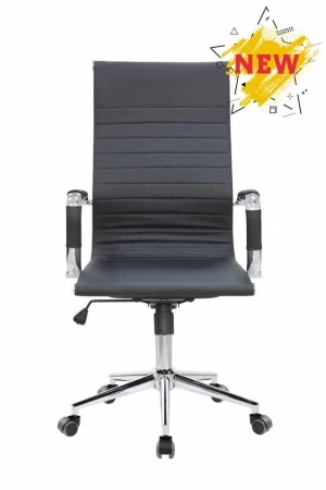 Кресло 6002-1 S (Экокожа Черный)