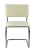 Стул Сильвия 02S Бежевый/Металл Хром гальв. для посетителей и сотрудников фото