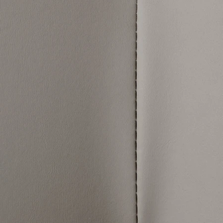 Купить Оттоманка HUG светло-серый, экокожа по низкой цене