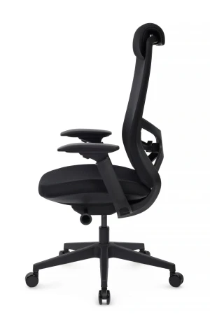 Эргономичные кресла - Кресло Gemini EGE-002A Черный пластик/Черный