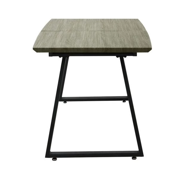 Купить Стол Stockholm раскладной 120-160х80х75см, серый дуб по низкой цене