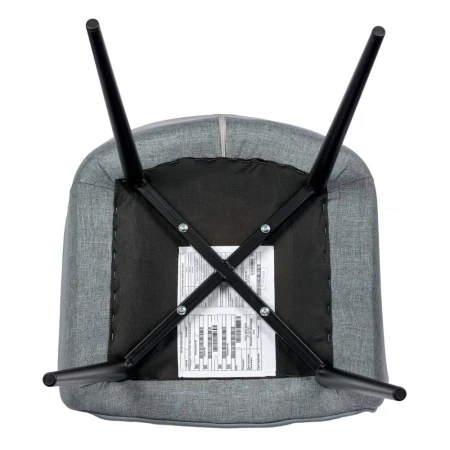 Купить Стул Frida серо-синяя рогожка по низкой цене