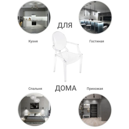 Купить Стул Louis Ghost прозрачный по низкой цене