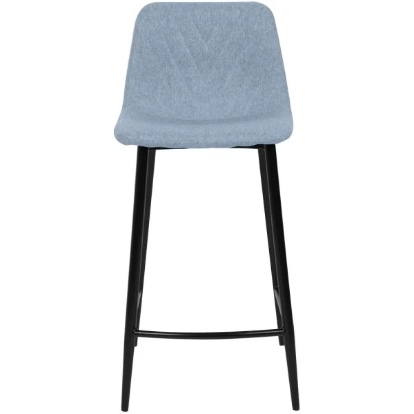 Стул полубарный Vicky серый для кафе, ресторанов и кухни