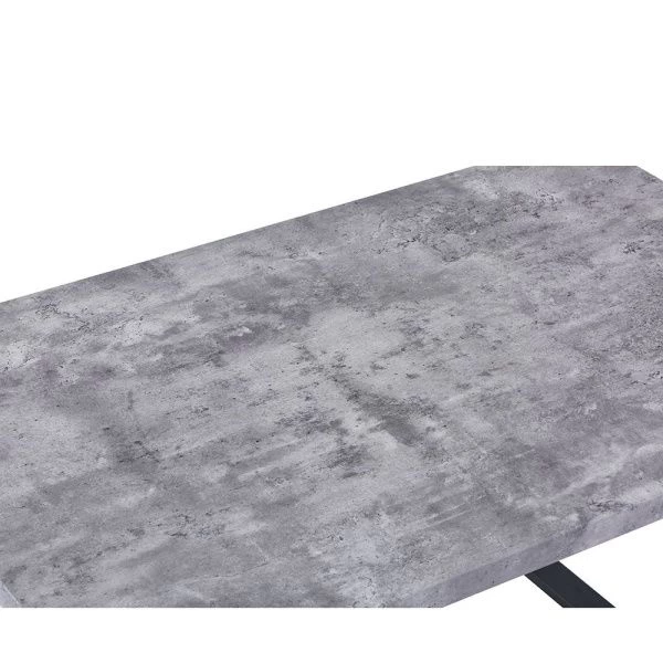 Купить Стол Grey 120x80x77см, серая лава по низкой цене