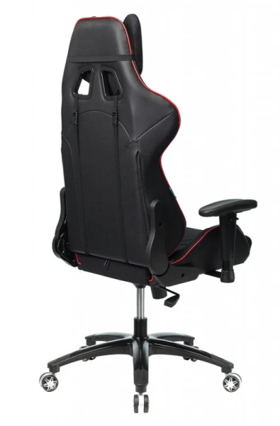 Кресло игровое Zombie VIKING 4 AERO белый/синий/красный искусст.кожа/ткань с подголов. крестовина пластик | Купить в КупиКресла.ру