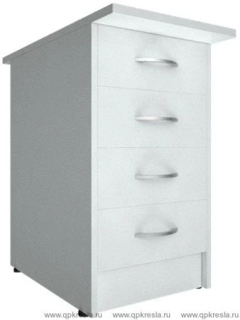 Купить Тумба приставная (4 ящика, с замком) А.ТП-4.2 по низкой цене