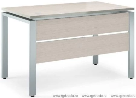 Стол прямой с царгой на металлокаркасе V-1.0.2СМ