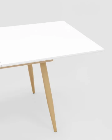 Купить Стол обеденный Стокгольм раскладной 160-220*90 белый по низкой цене