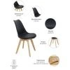 Купить Стул Eames Bon чёрный по низкой цене