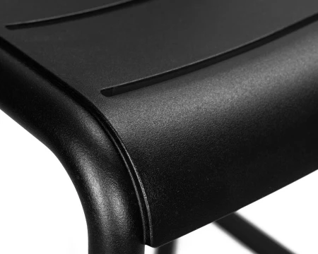 Купить Набор 4 шт Стул полубарный DOBRIN NESSA, черный (B-03) в интернет-магазине КупиКресла.ру