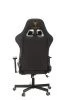 Кресло игровое Knight ARMOR черный ромбик эко.кожа с подголов. крестов. металл