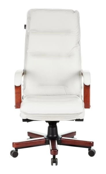 Кресло руководителя Бюрократ T-9927WALNUT черный кожа крестовина металл/дерево