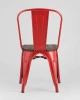 Купить Стул TOLIX WOOD красный глянцевый по низкой цене