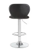 Купить Стул барный DOBRIN ELISA, чёрный по выгодной цене для кафе, ресторанов и кухни