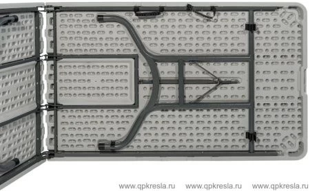 Стол складной банкетный-чемодан 242 Белый