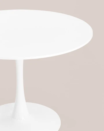 Купить Стол Tulip D100 белый по низкой цене