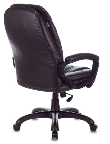 Кресло руководителя Бюрократ CH-868N темно-коричневый NE-15 эко.кожа крестовина пластик | Купить в КупиКресла.ру
