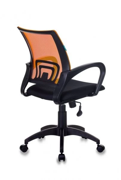 Кресло Бюрократ CH-695N оранжевый TW-38-3 сиденье черный TW-11 сетка/ткань крестовина пластик | Купить в КупиКресла.ру